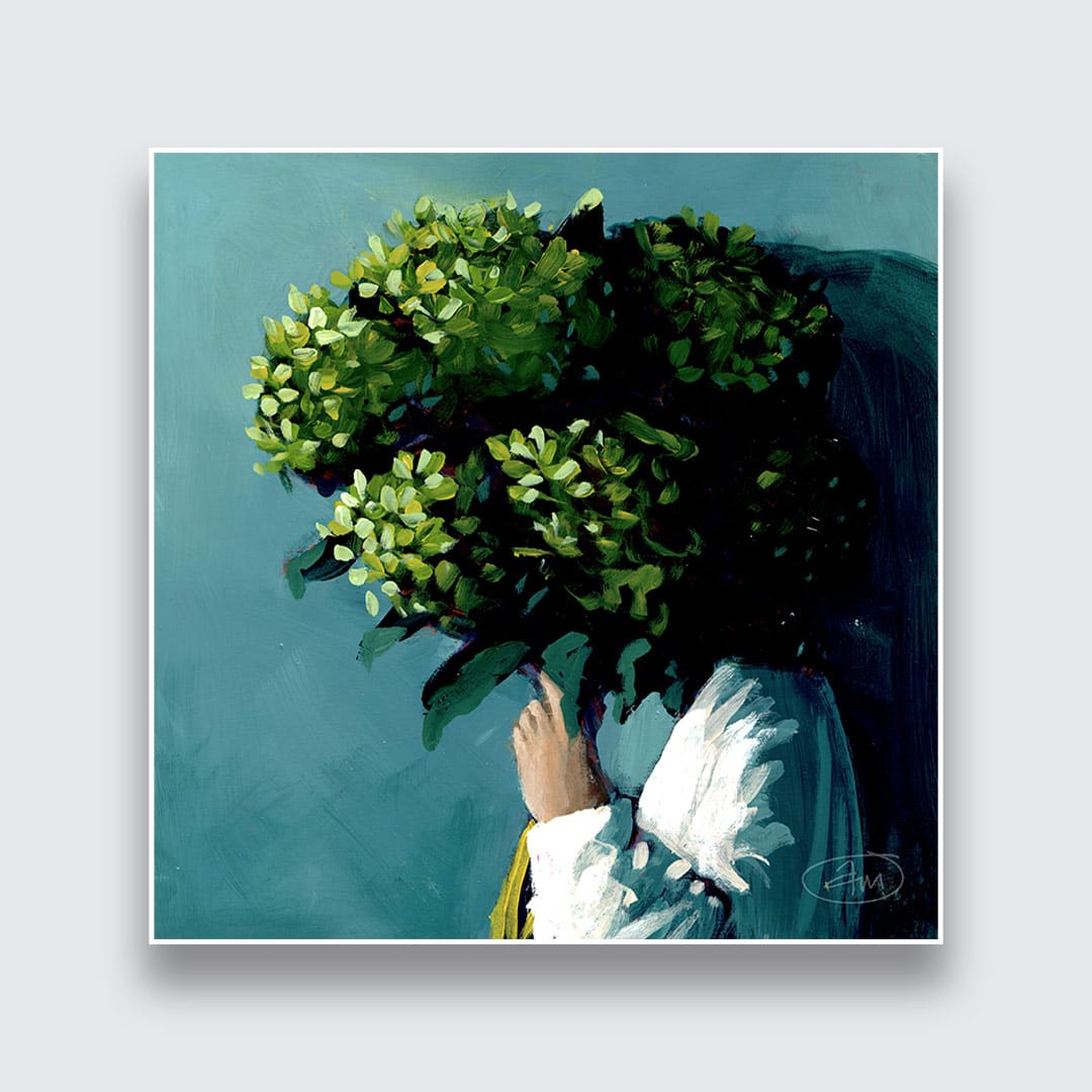 Holly Art Print by Abbey Merson