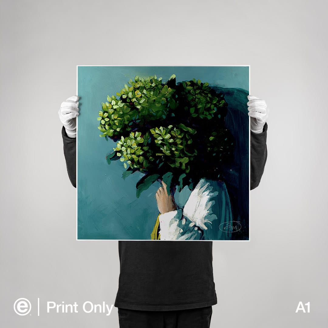 Holly Art Print by Abbey Merson