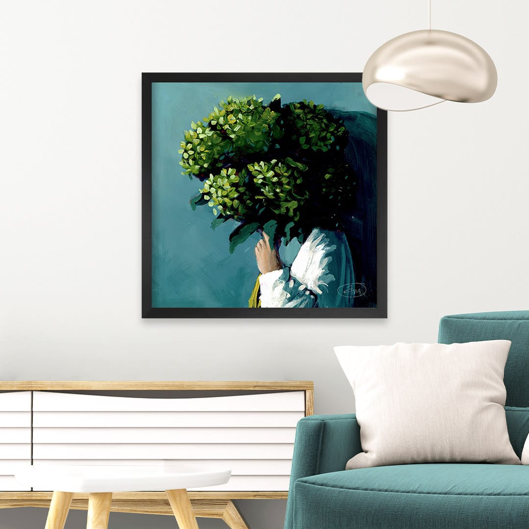 Holly Art Print by Abbey Merson
