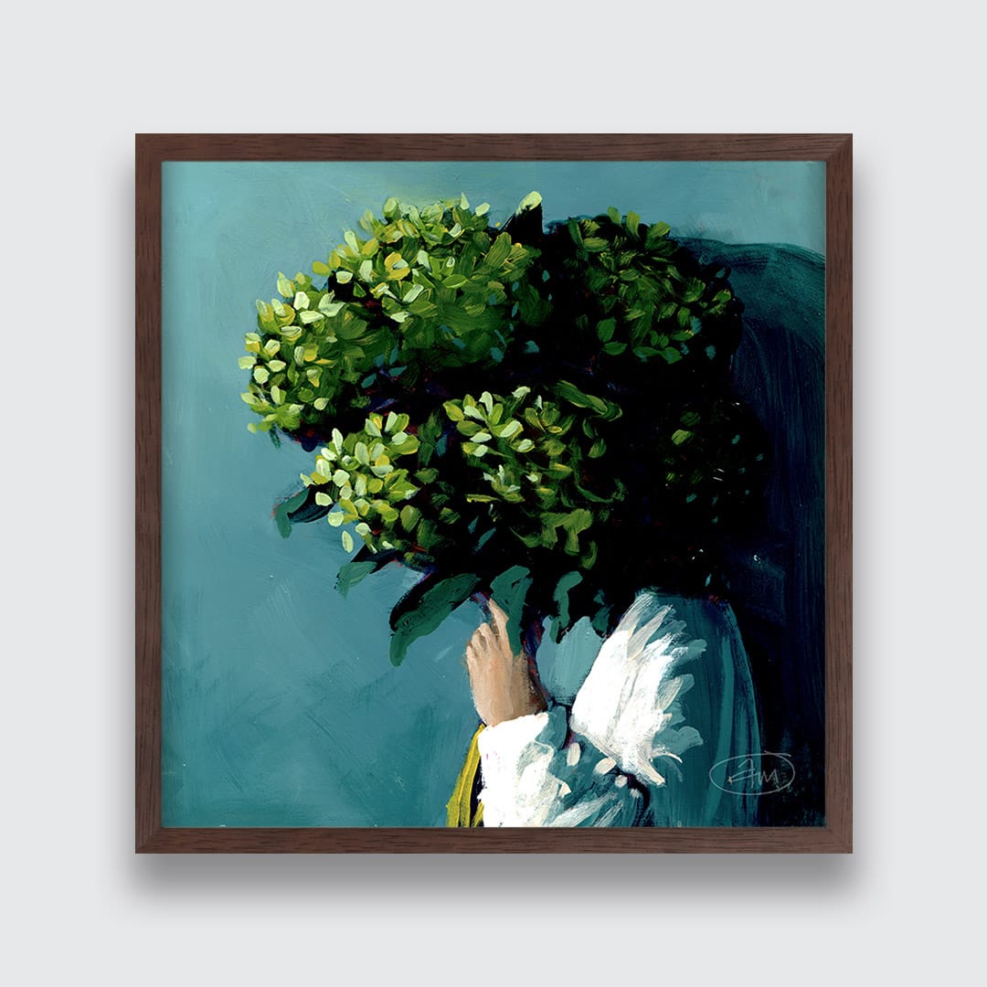 Holly Art Print by Abbey Merson