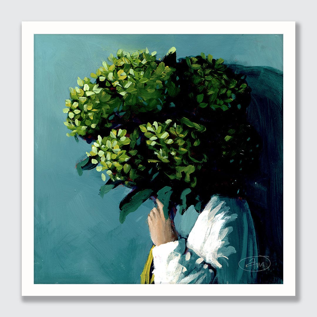 Holly Art Print by Abbey Merson