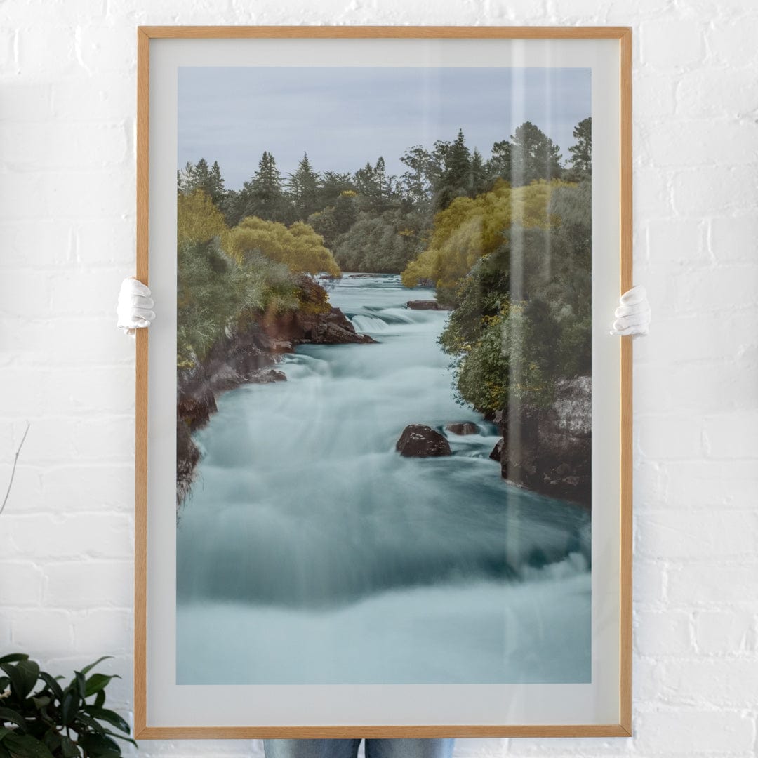 Bespoke Framed Limited Edition Hukanui Art Print by Rakai Karaitiana - CLEARANCE