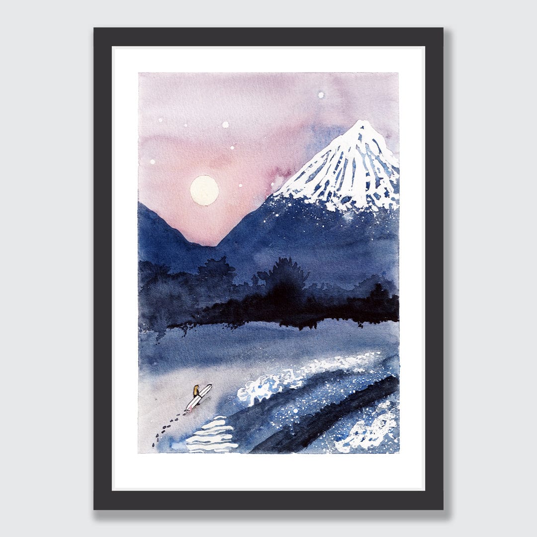 In Awe Art Print by Laura Feller