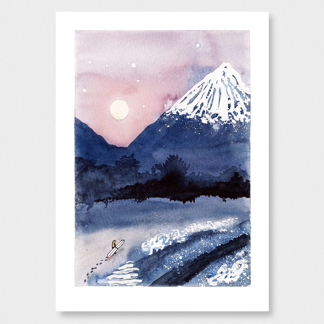 In Awe Art Print by Laura Feller