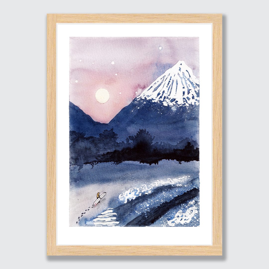 In Awe Art Print by Laura Feller