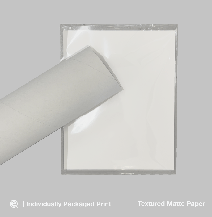Textured Matte Paper - Individually Packaged Print - Test