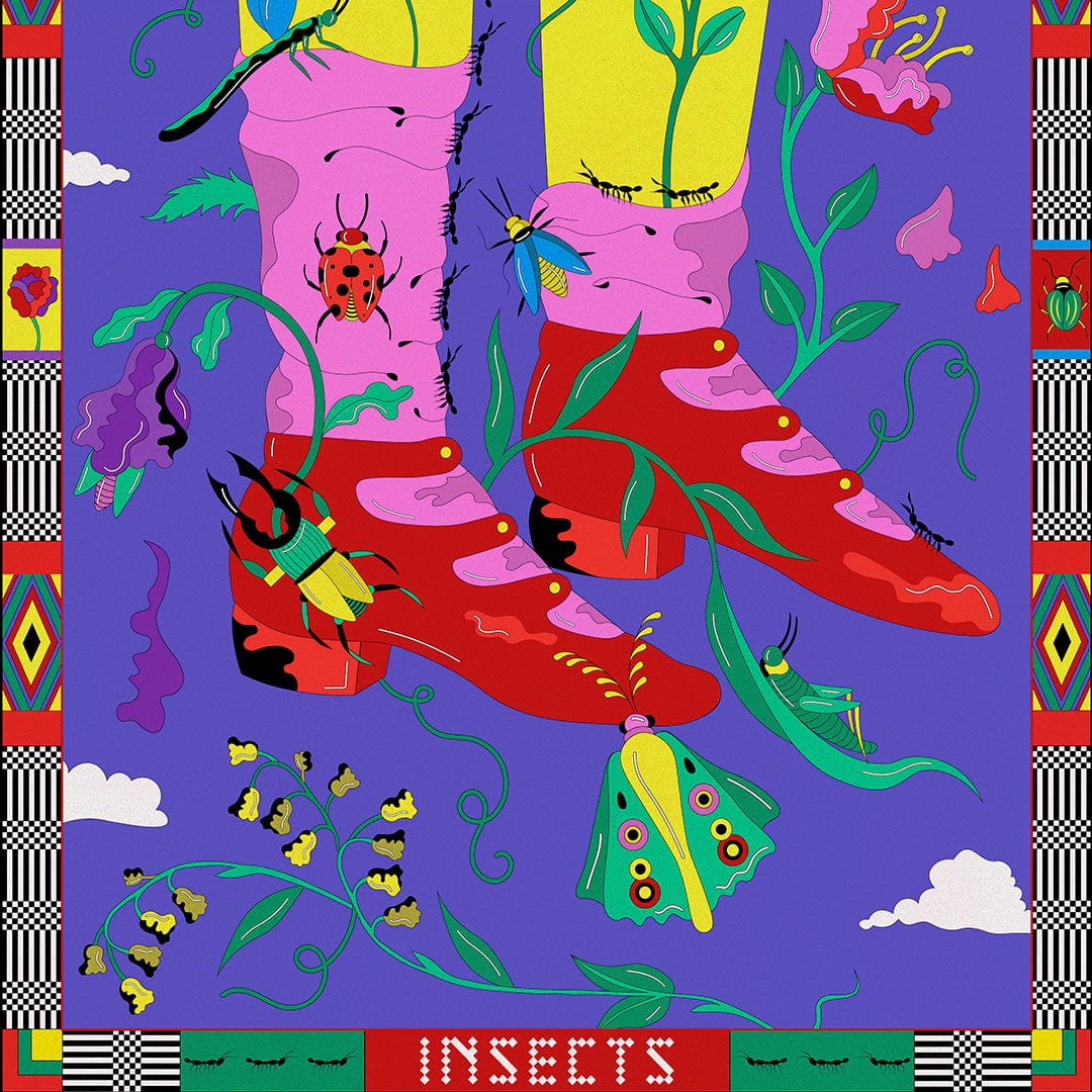 Insecta Art Print by Francesca Melis 