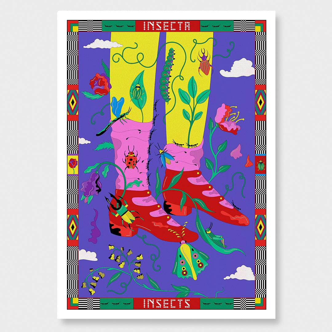 Insecta Art Print by Francesca Melis