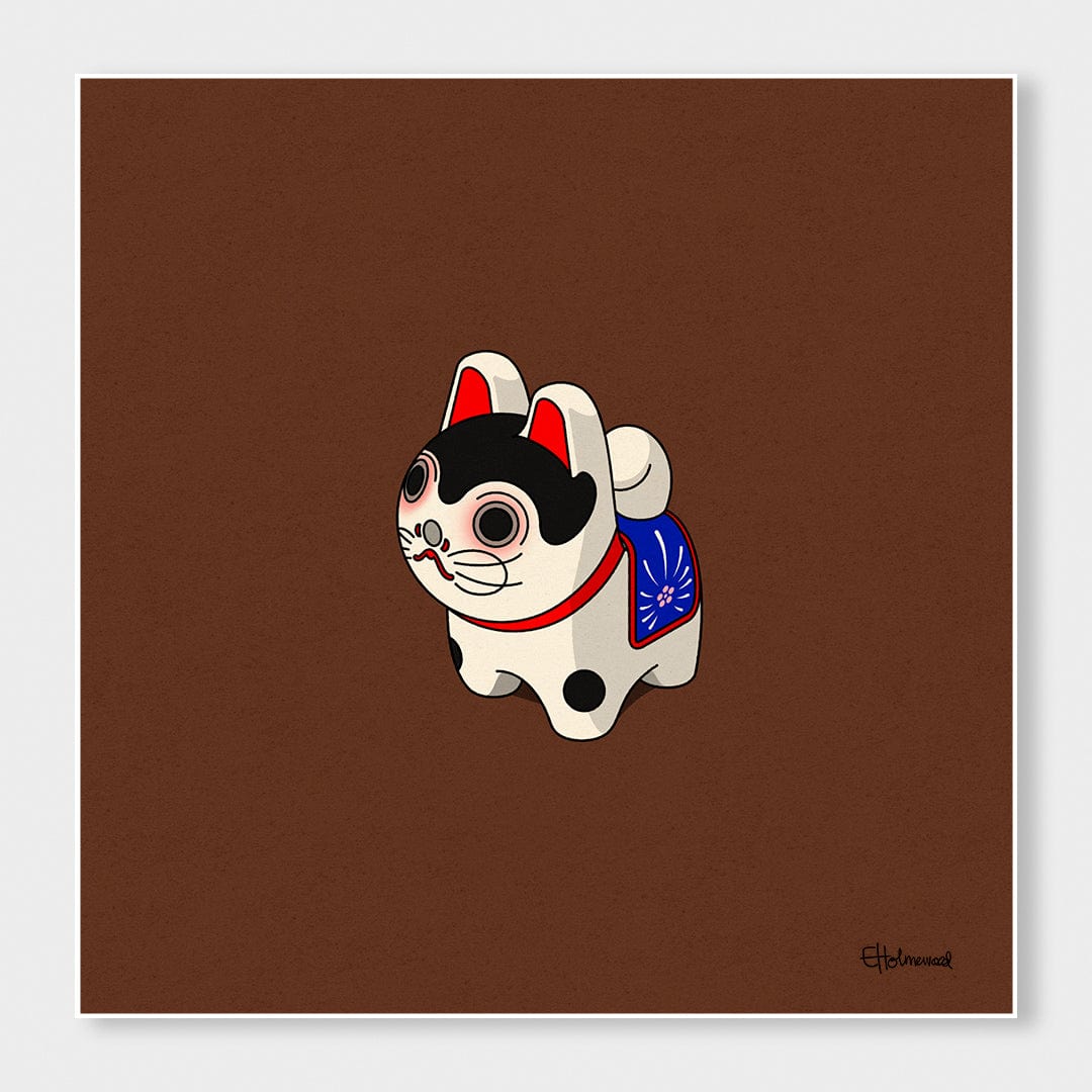 Inu Hariko 594 Art Print by Emile Holmewood