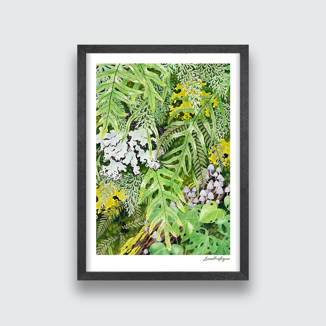 Irirangi Art Print by Emma Huia Lovegrove