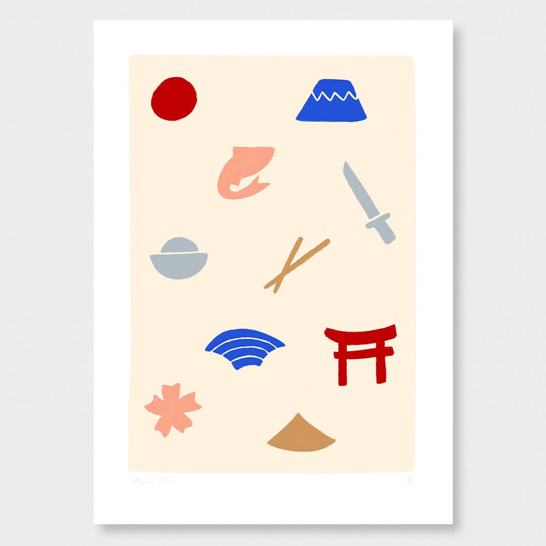 Japanese Memories Art Print by Home Time