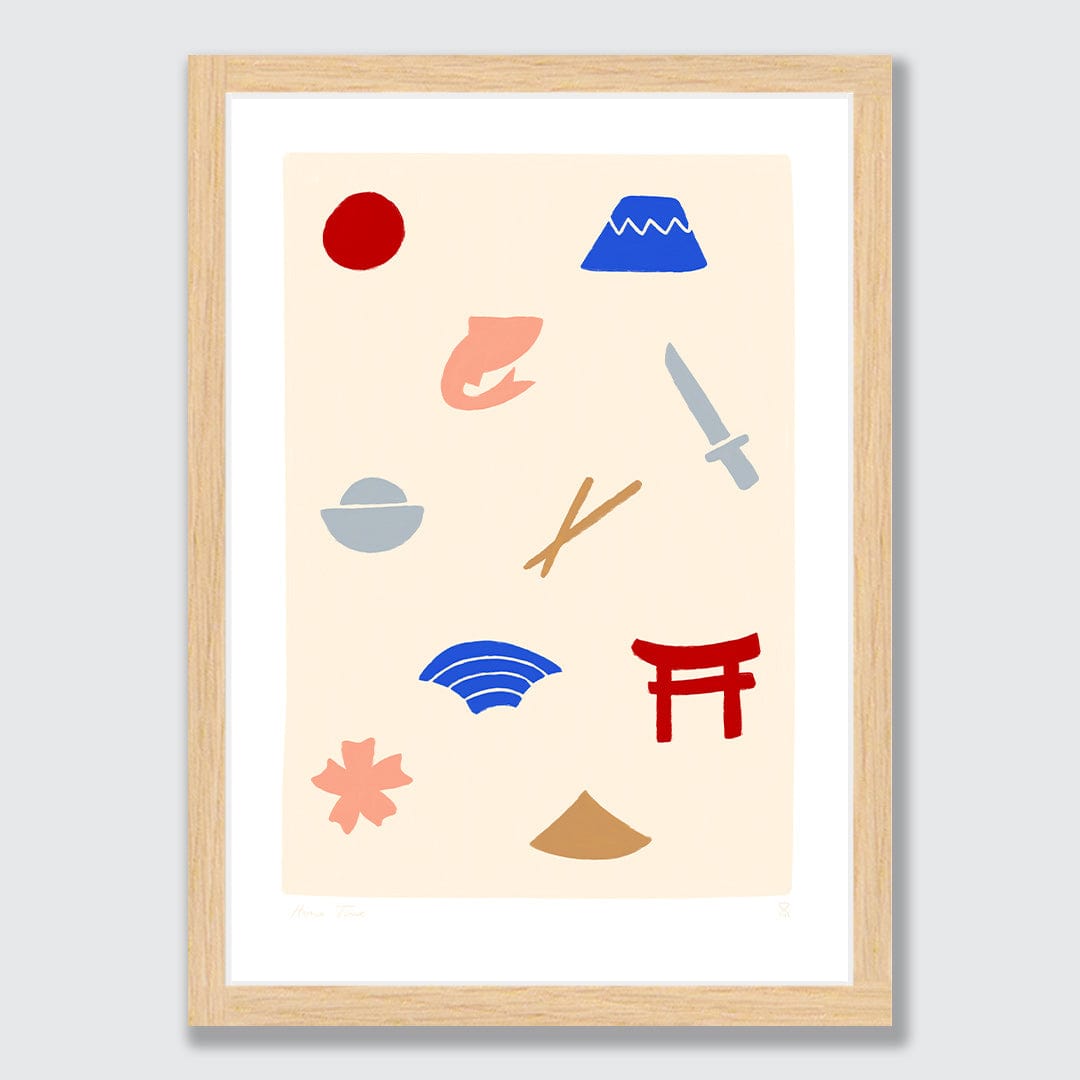Japanese Memories Art Print by Home Time