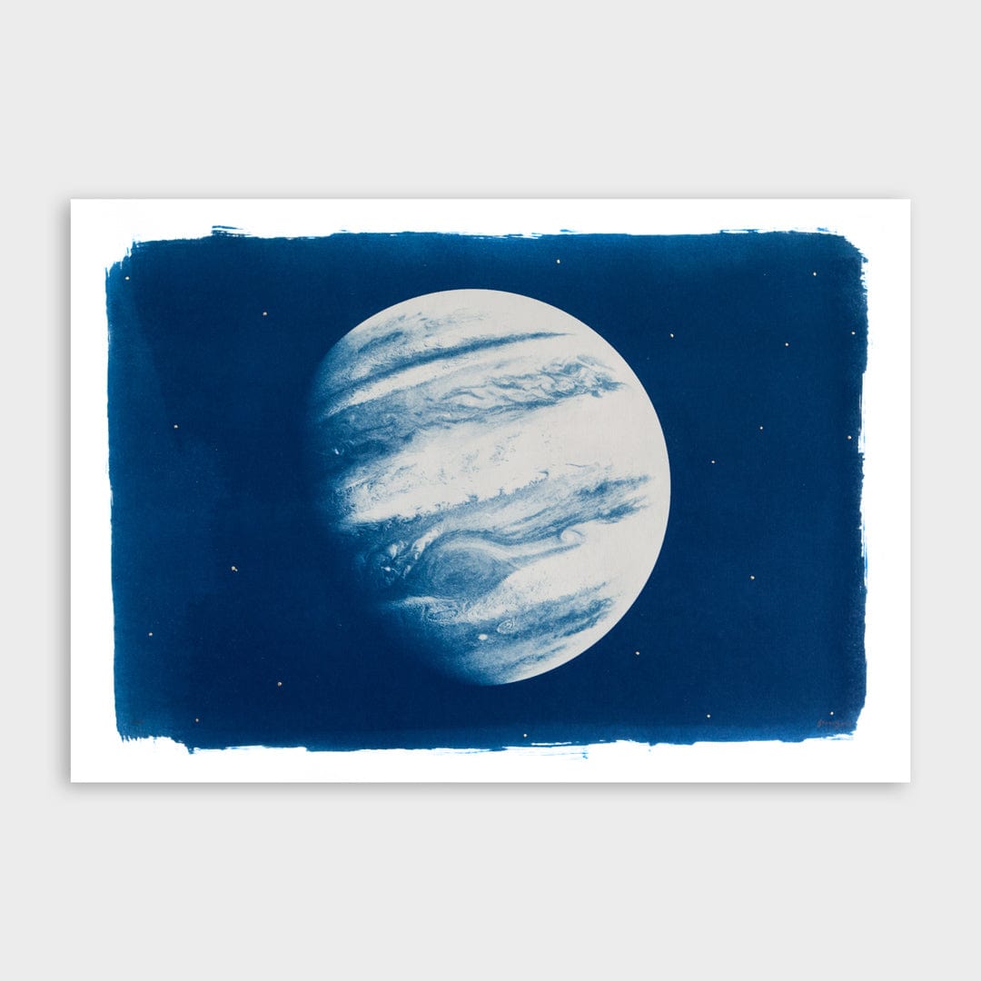 Jupiter Limited Edition Cyanotype by Sophia Jenny