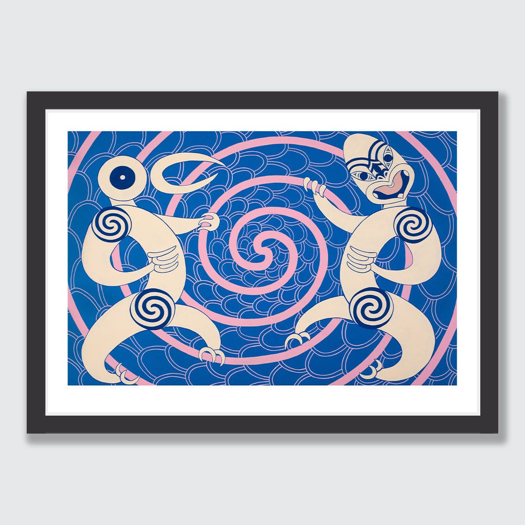 Kahukura me te Kupenga Limited Edition Art Print by Kapowai (Madison Redman)