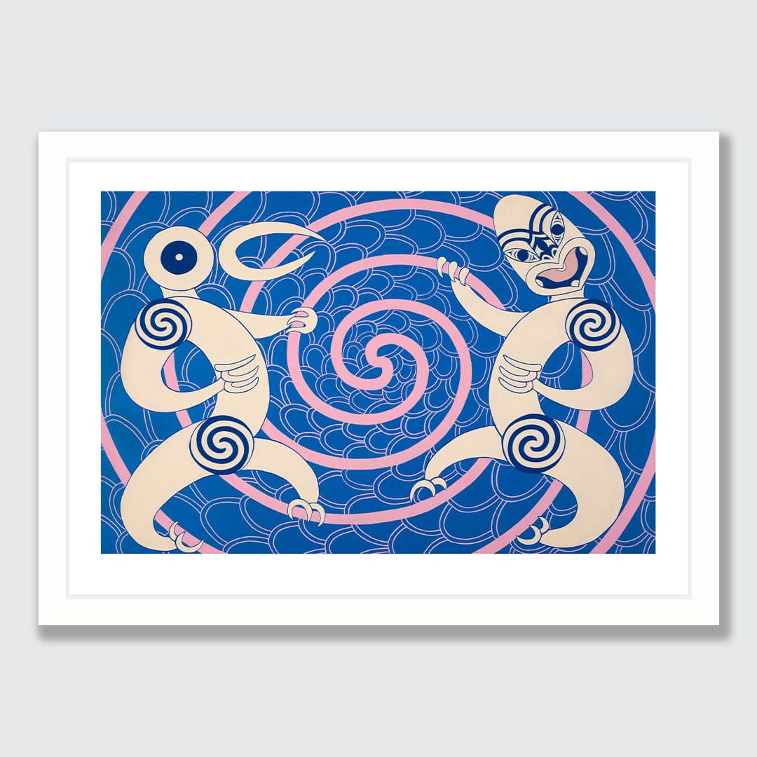 Kahukura me te Kupenga Limited Edition Art Print by Kapowai (Madison Redman)