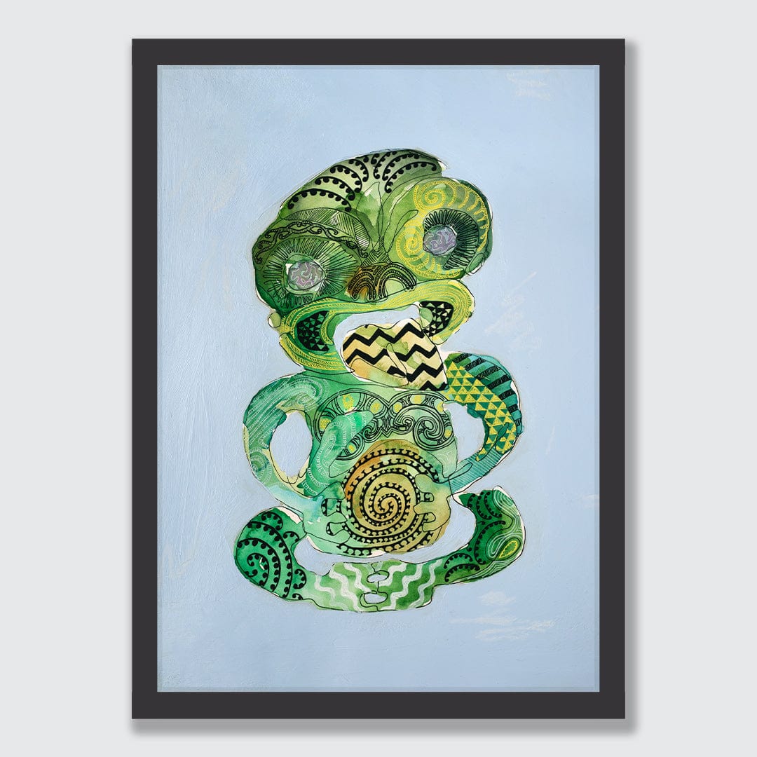 Kainga I te Moana Art Print by Makus Art