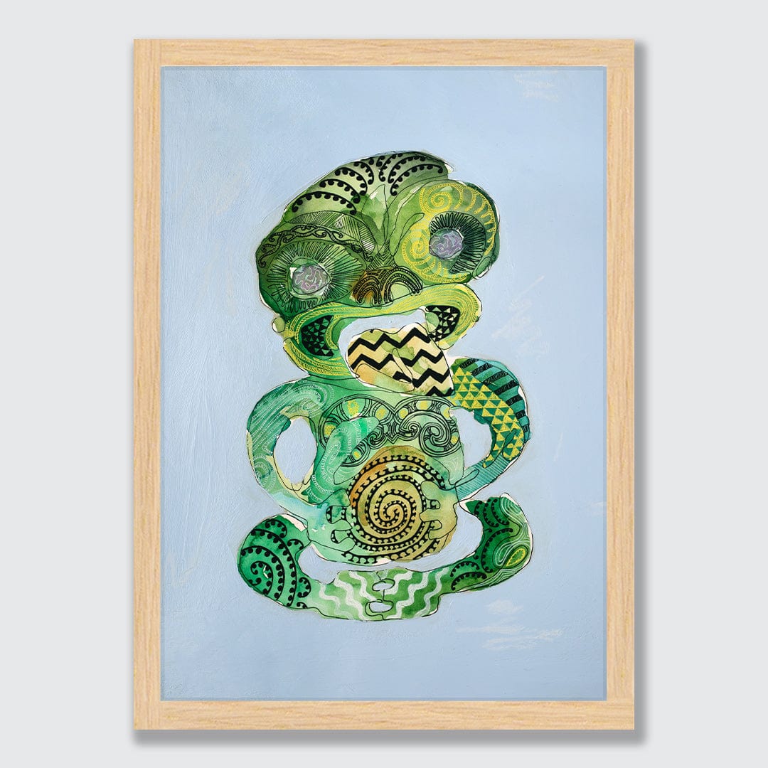 Kainga I te Moana Art Print by Makus Art