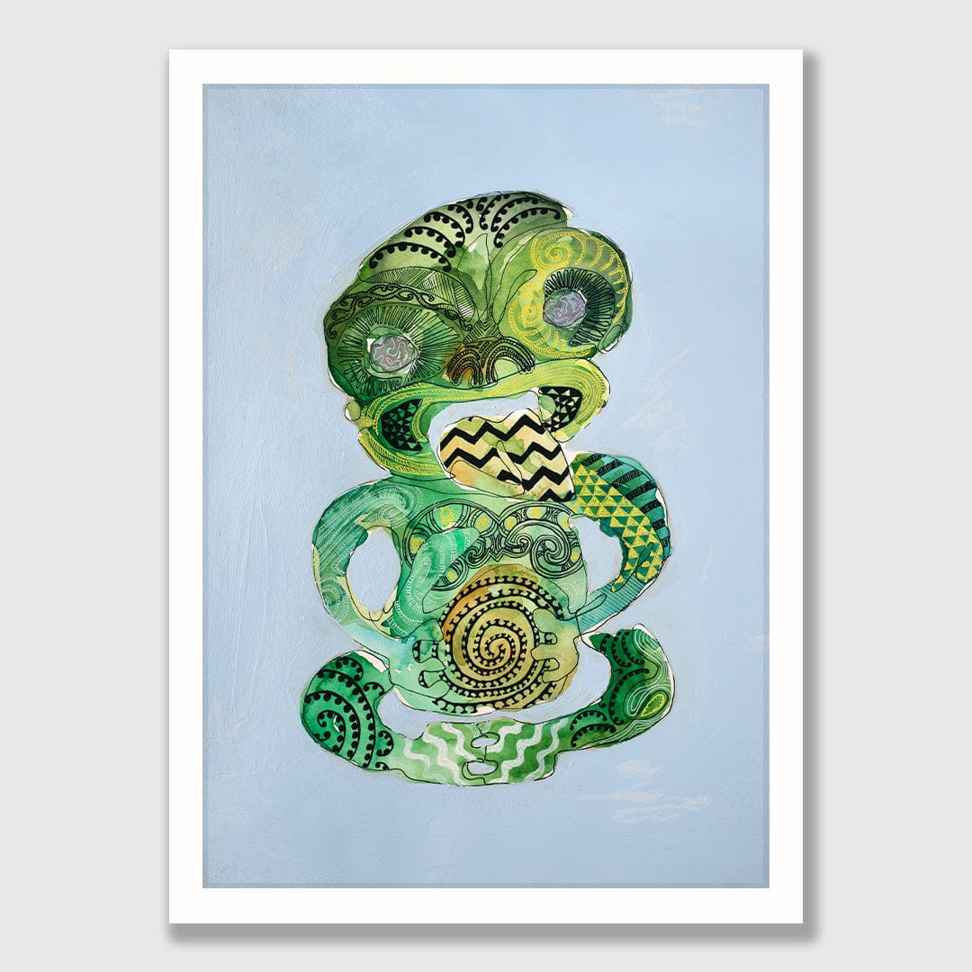 Kainga I te Moana Art Print by Makus Art