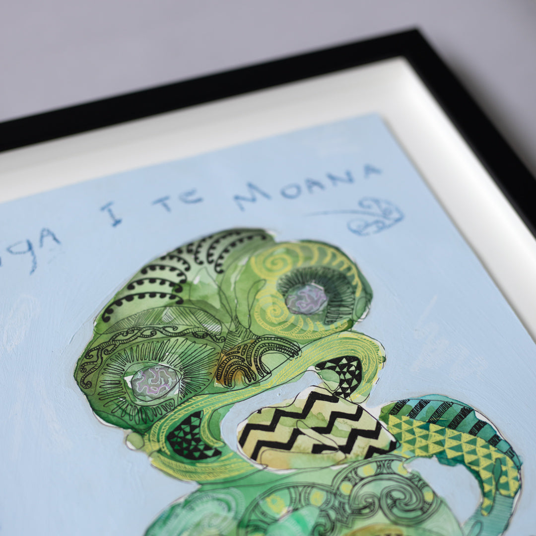 Kainga I te Moana Original Painting by Makus Art
