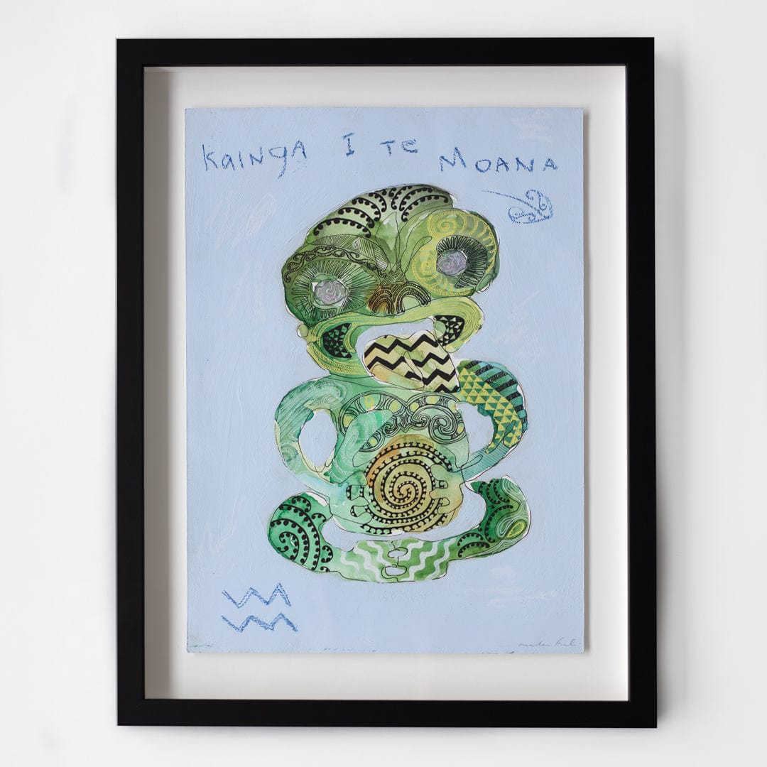 Kainga I te Moana Original Painting by Makus Art