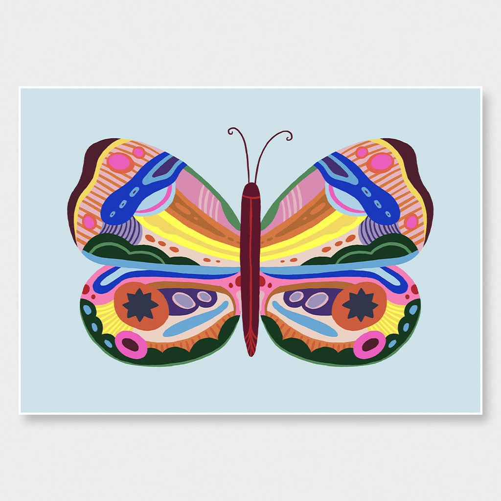 絵画 butterfly Kaleidoscope_Butterfly_2_Art_P