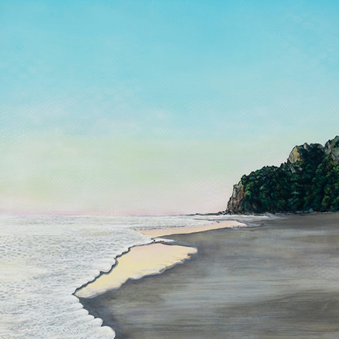 Karekare Sunset Art Print by Jamie Larnach