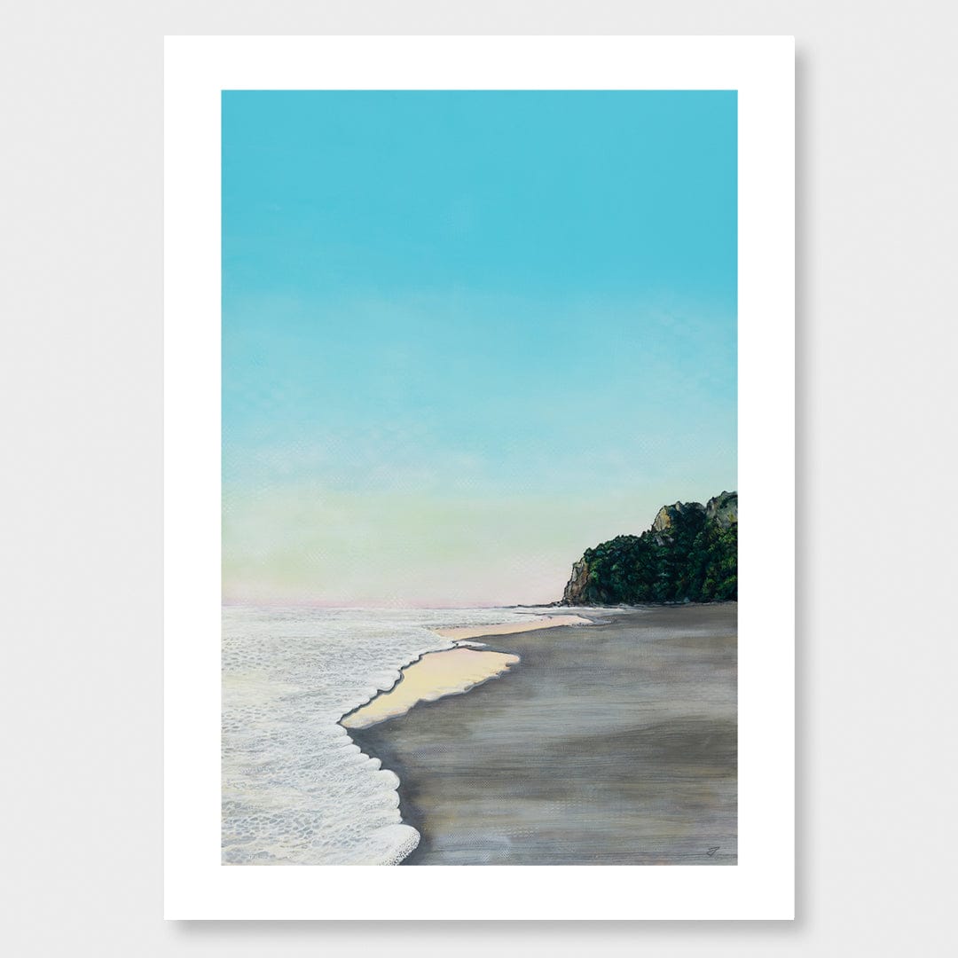 Karekare Sunset Art Print by Jamie Larnach