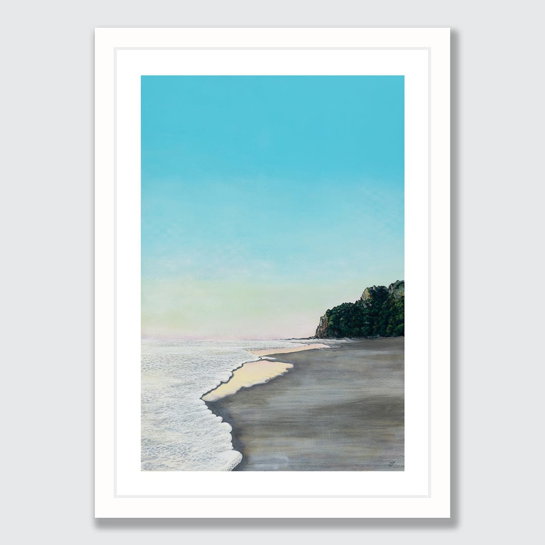 Karekare Sunset Art Print by Jamie Larnach