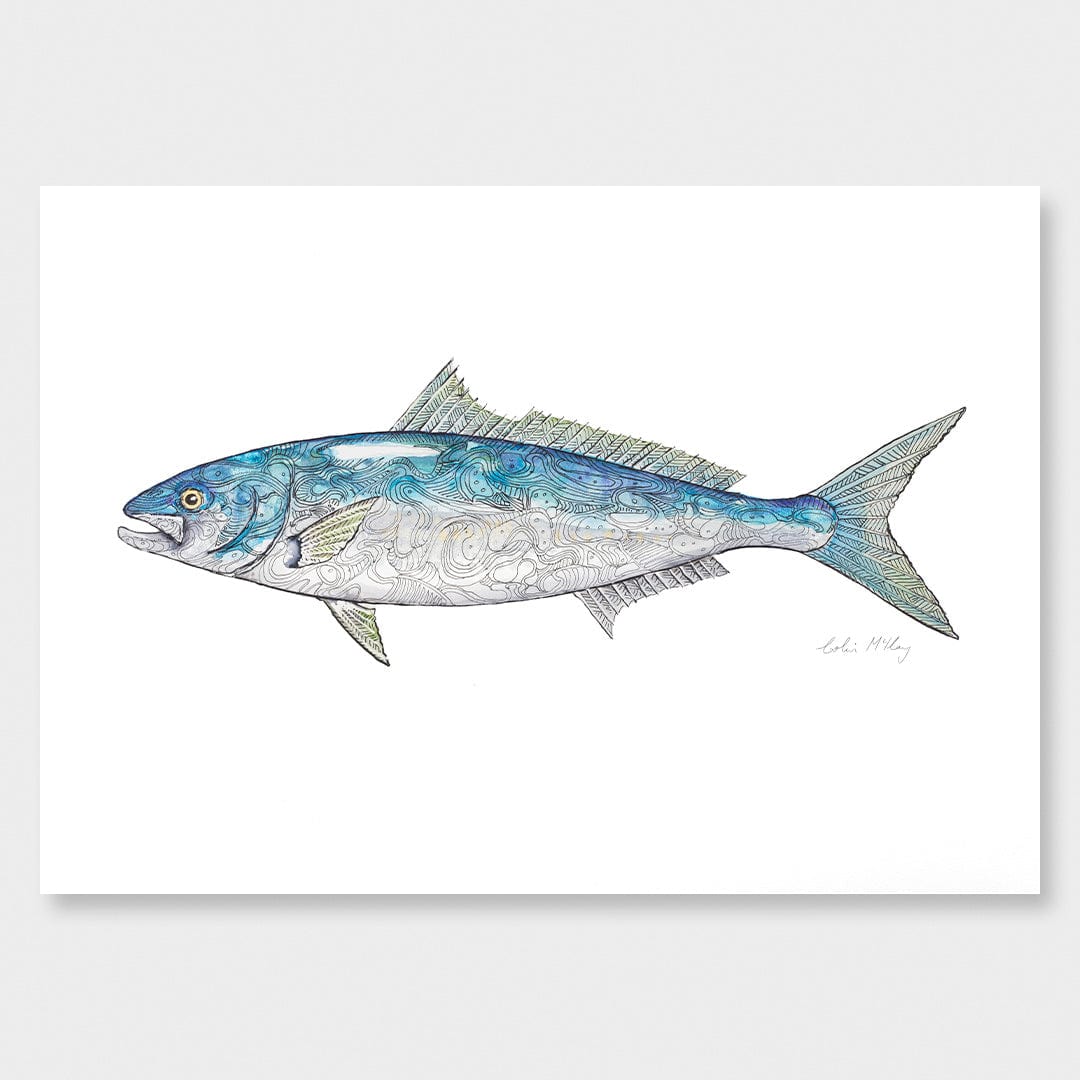 'Karl' Kahawai Art Print by Colin McKay