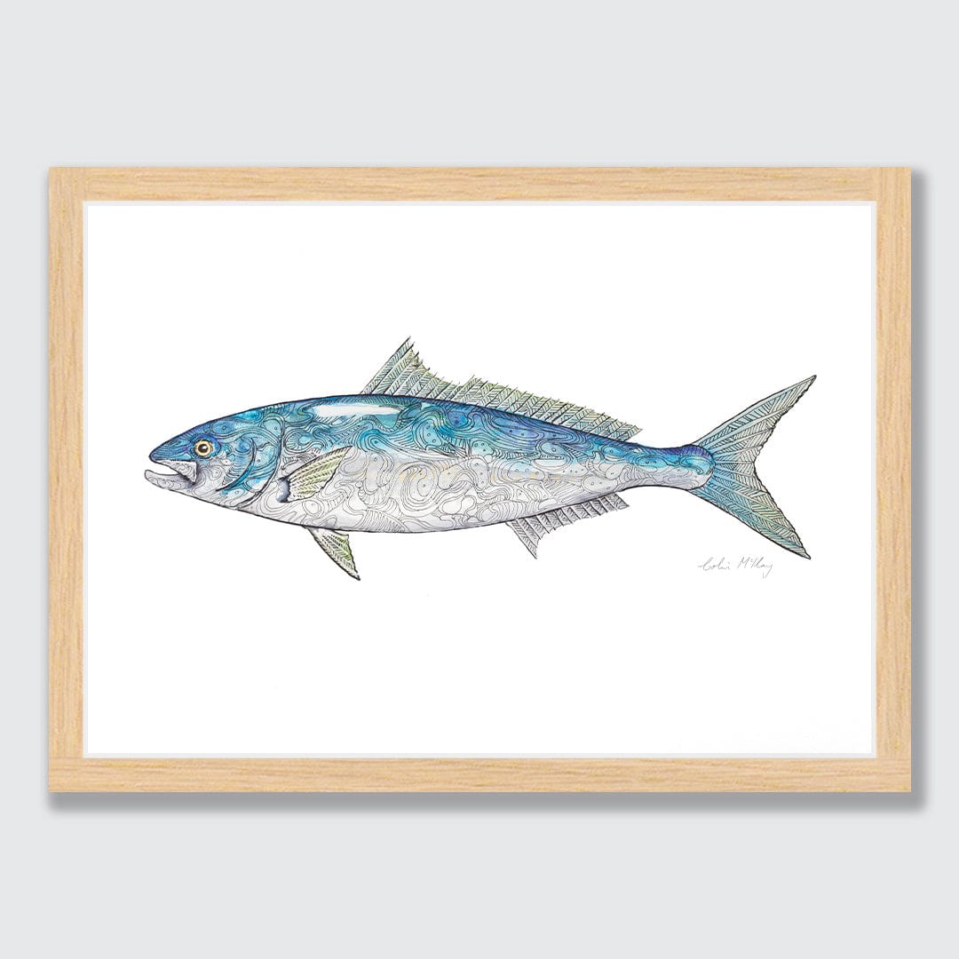 'Karl' Kahawai Art Print by Colin McKay