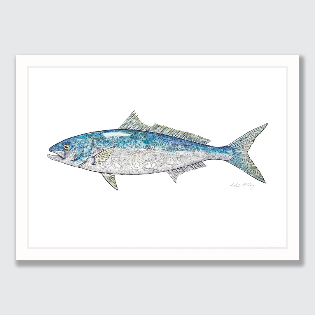 'Karl' Kahawai Art Print by Colin McKay