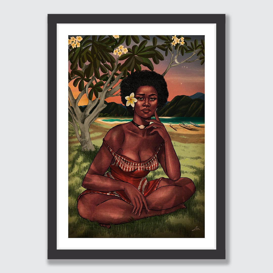 Kelera Art Print by Luca Tu'avao Walton