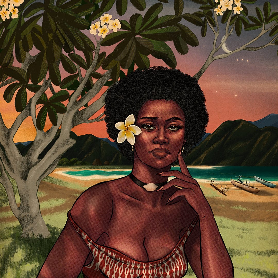 Kelera Art Print by Luca Tu'avao Walton