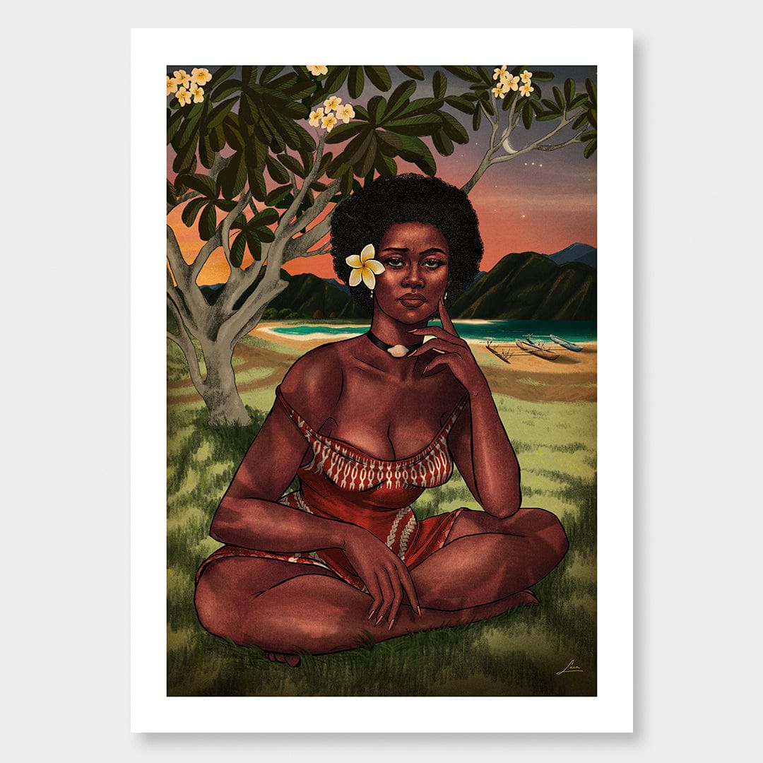 Kelera Art Print by Luca Tu'avao Walton