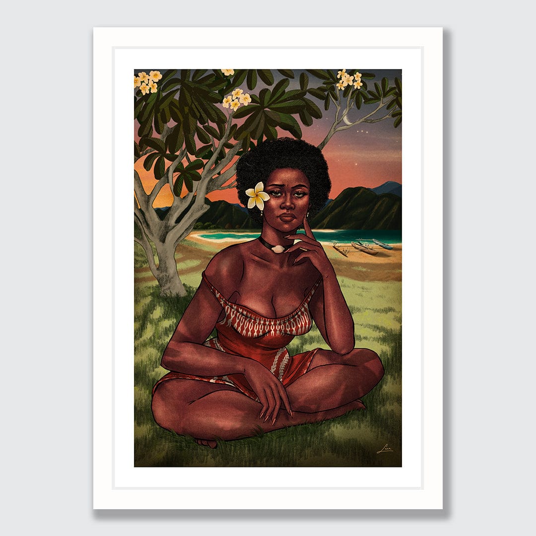 Kelera Art Print by Luca Tu'avao Walton