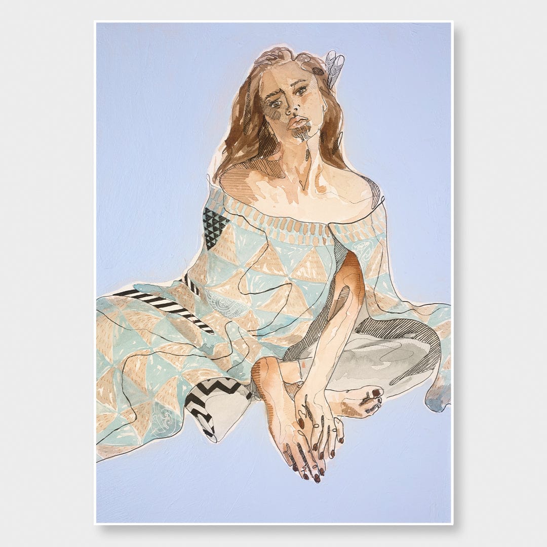 Korowai Art Print by Makus Art