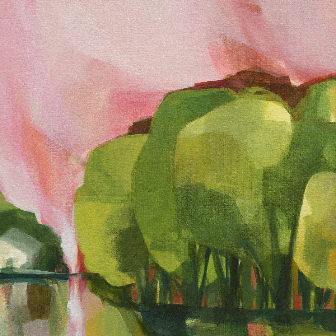 Lake Days Limited Edition Canvas Art Print by Holly Roach