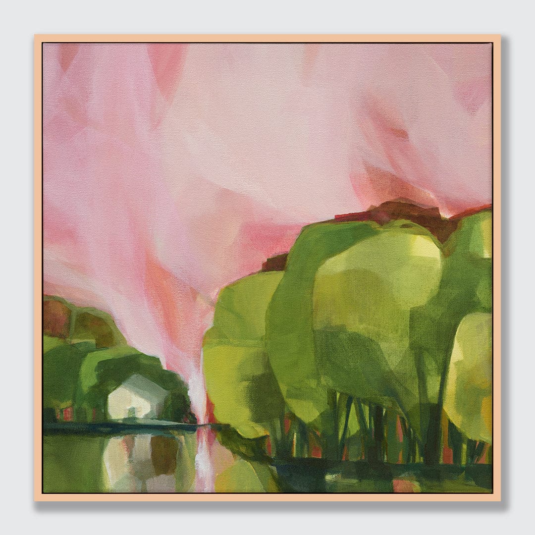 Lake Days Limited Edition Canvas Art Print by Holly Roach