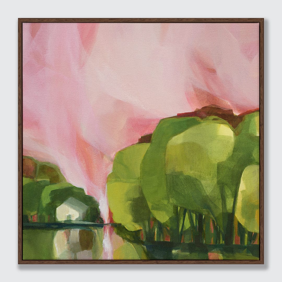 Lake Days Limited Edition Canvas Art Print by Holly Roach