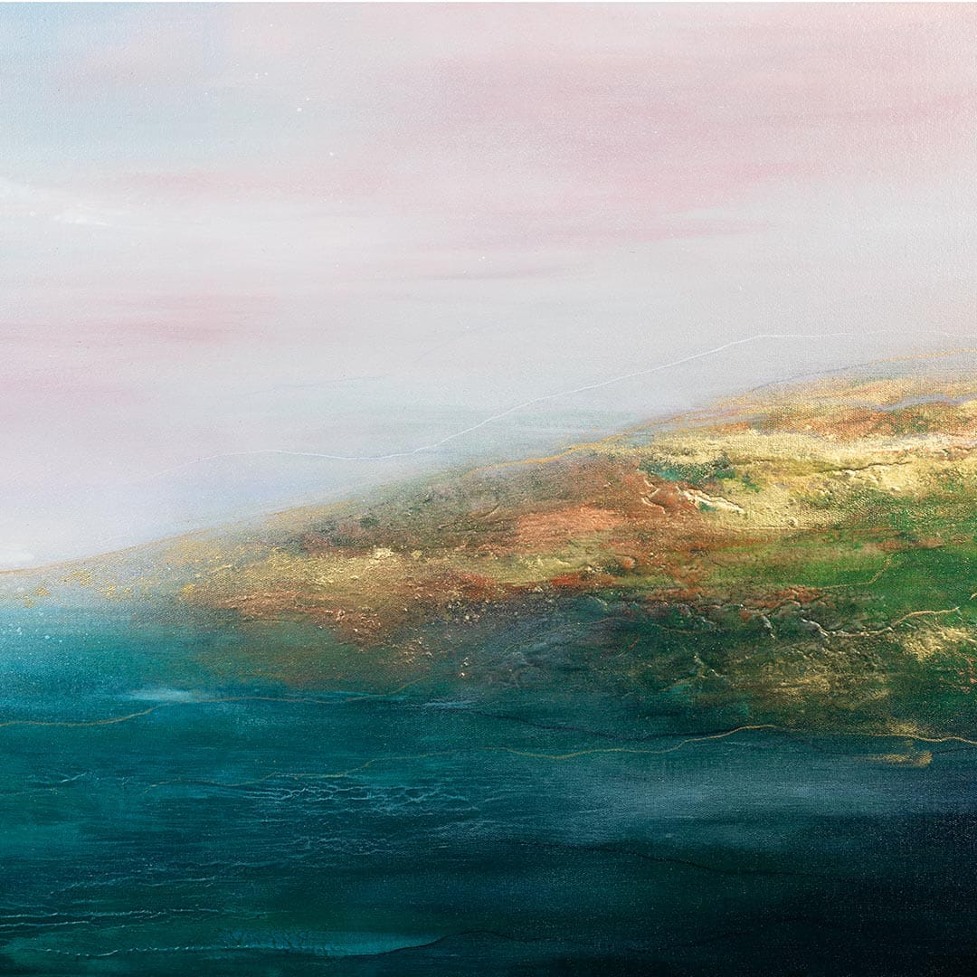 Lakeside Art Print by Lucy Davidson