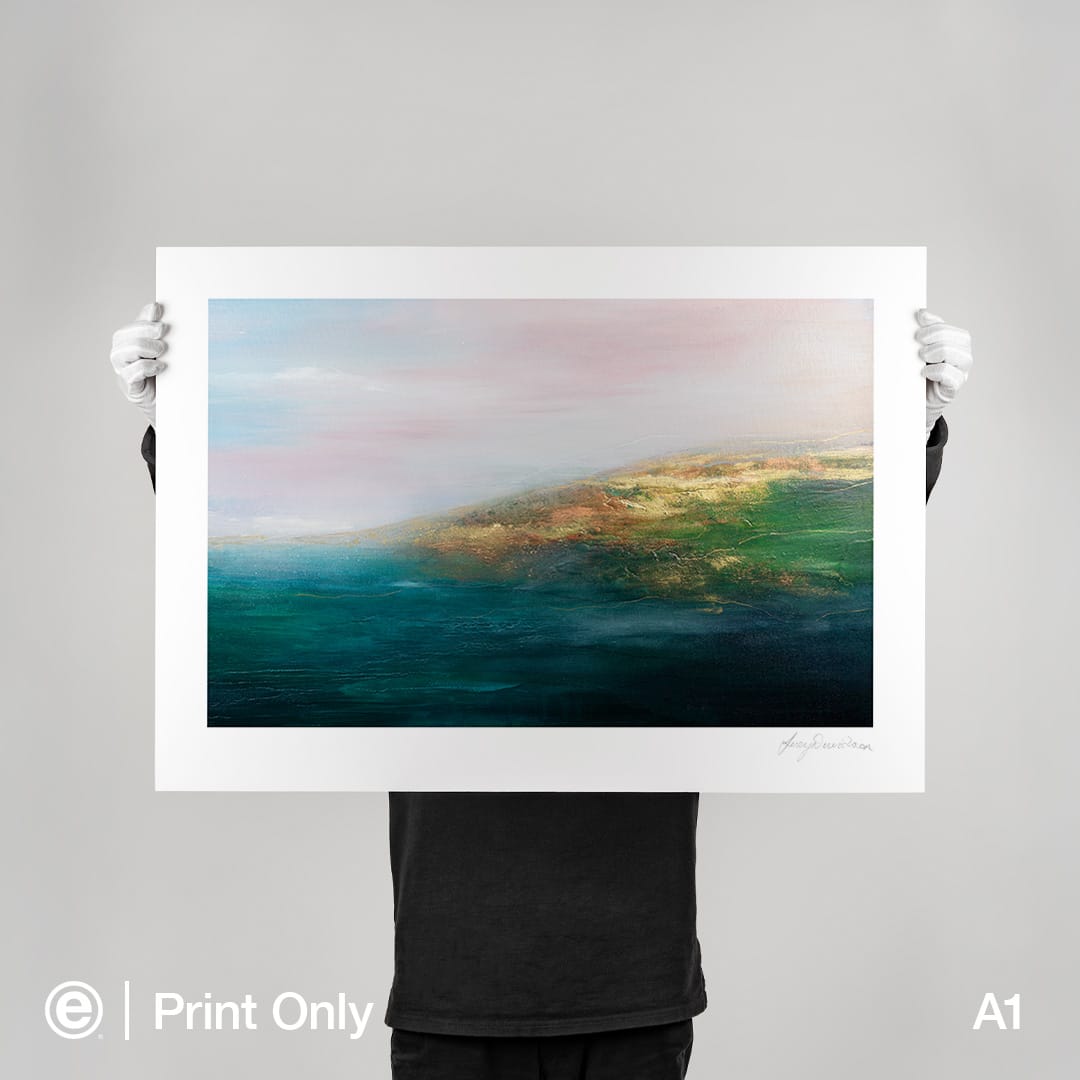 Lakeside Art Print by Lucy Davidson