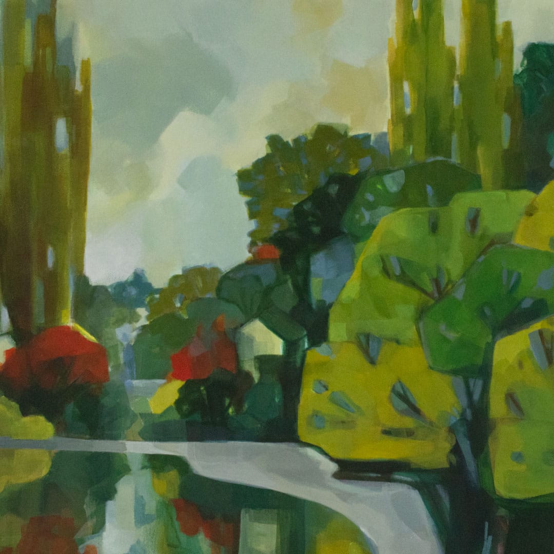 Lakeside (Kingston, Lake Wakatipu) - Original Painting Holly Roach