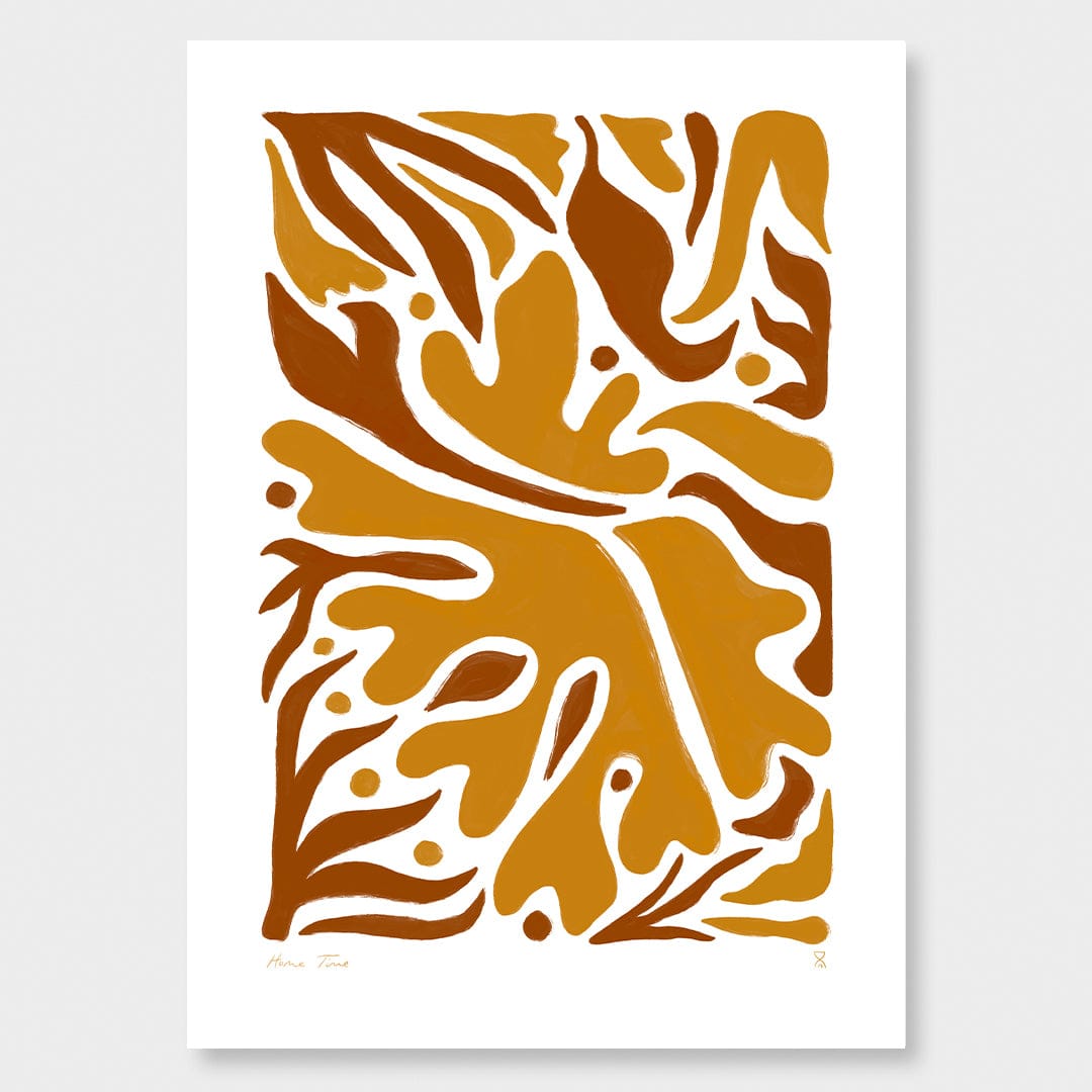 Leaves Art Print by Home Time