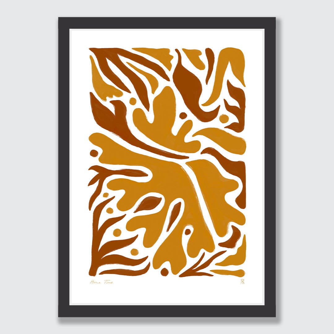 Leaves Art Print by Home Time