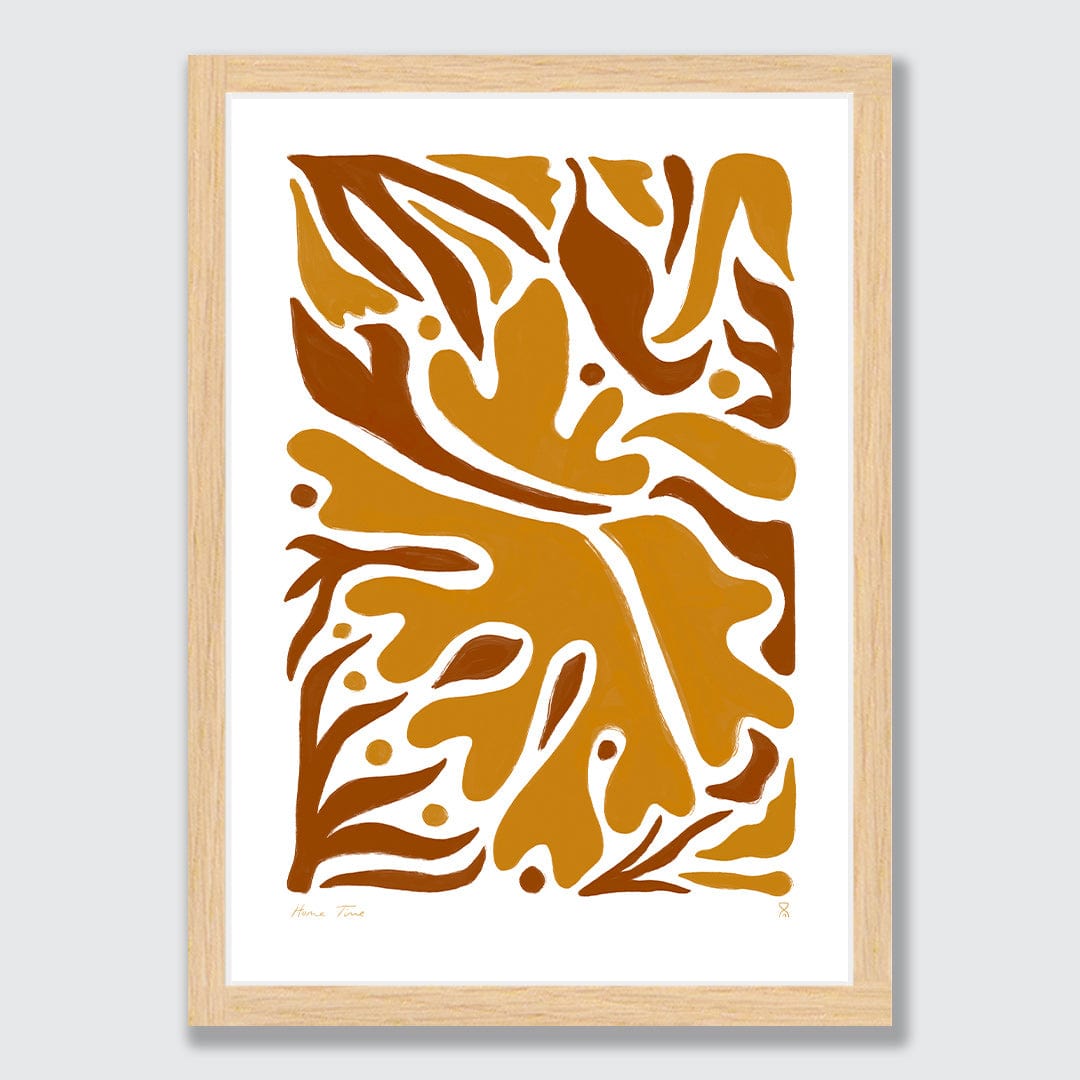 Leaves Art Print by Home Time