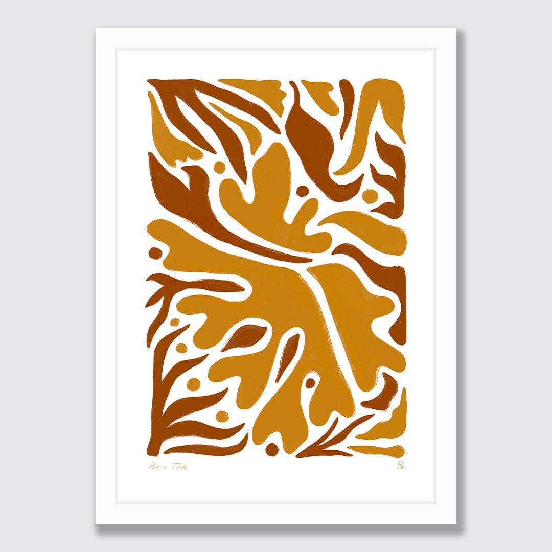 Leaves Art Print by Home Time