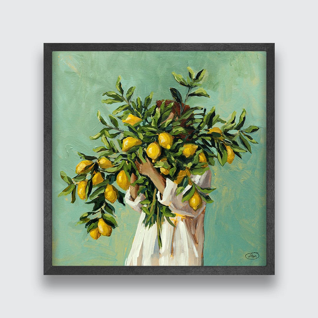 Lemon Art Print by Abbey Merson