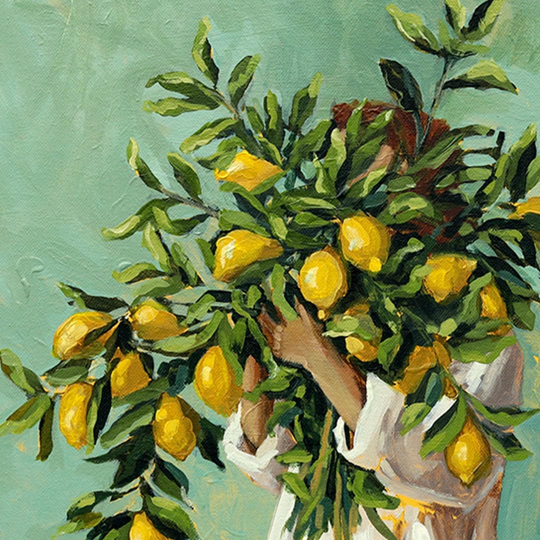 Lemon Art Print by Abbey Merson