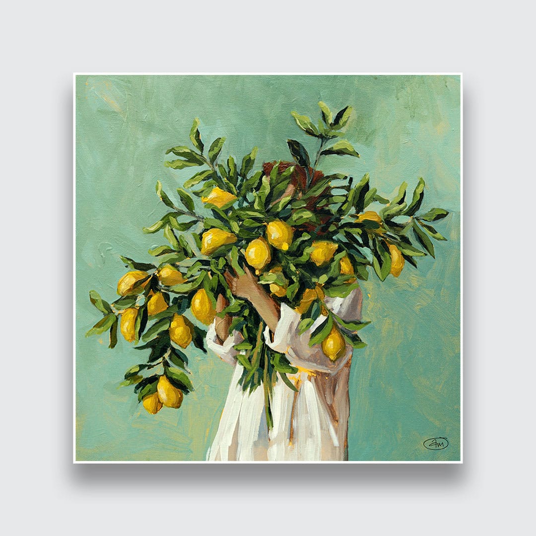 Lemon Art Print by Abbey Merson