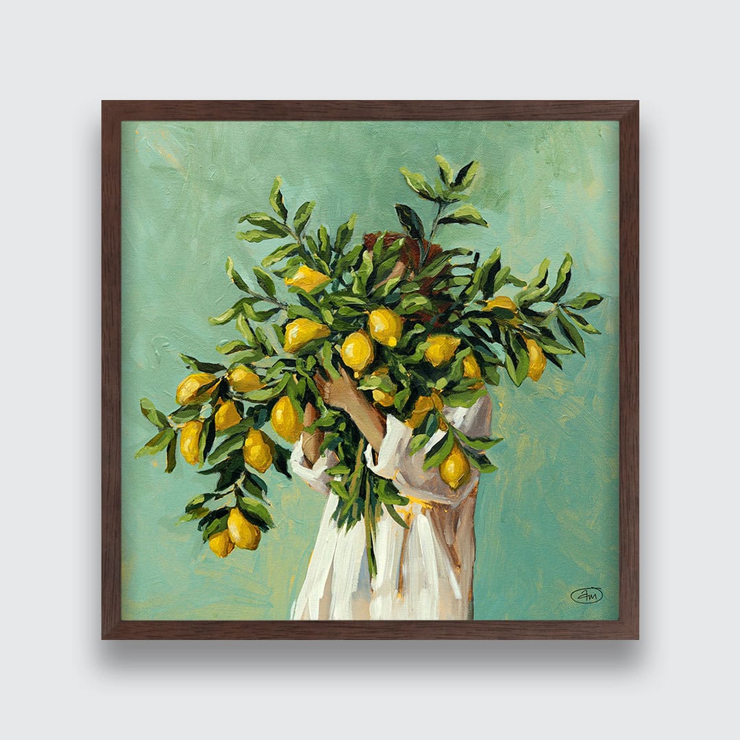 Lemon Art Print by Abbey Merson